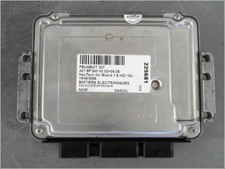CALCULATEUR MOTEUR PEUGEOT 307 2005