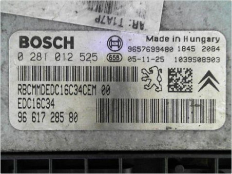 CALCULATEUR MOTEUR PEUGEOT 206 2006