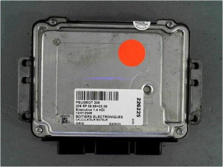 CALCULATEUR MOTEUR PEUGEOT 206 2006