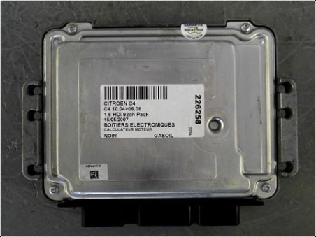 CALCULATEUR MOTEUR CITROEN C4 2007