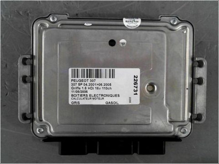 CALCULATEUR MOTEUR PEUGEOT 307 2005
