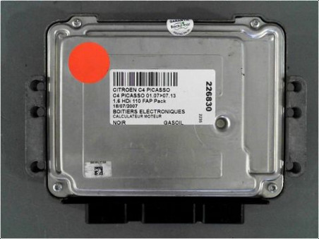 CALCULATEUR MOTEUR CITROEN C4 PICASSO 2007