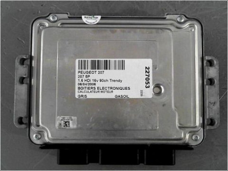 CALCULATEUR MOTEUR PEUGEOT 207 2006