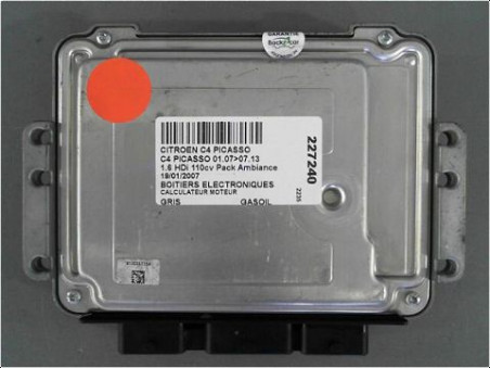 CALCULATEUR MOTEUR CITROEN C4 PICASSO 2007
