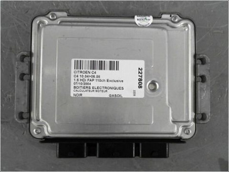CALCULATEUR MOTEUR CITROEN C4 2004