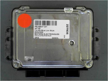 CALCULATEUR MOTEUR PEUGEOT 207 2008