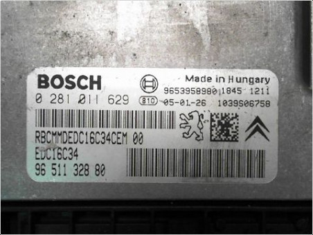 CALCULATEUR MOTEUR CITROEN C4 2005