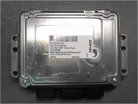 CALCULATEUR MOTEUR CITROEN C4 2005