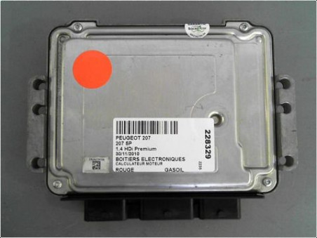 CALCULATEUR MOTEUR PEUGEOT 207 2010