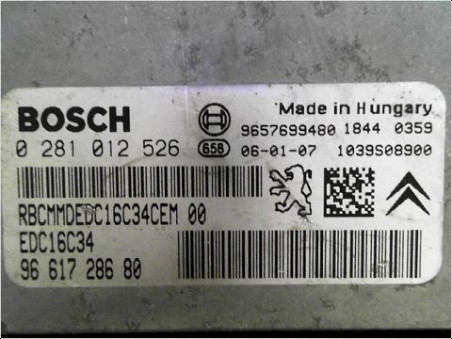 CALCULATEUR MOTEUR PEUGEOT 207 2006