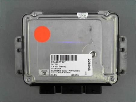 CALCULATEUR MOTEUR PEUGEOT 207 2006