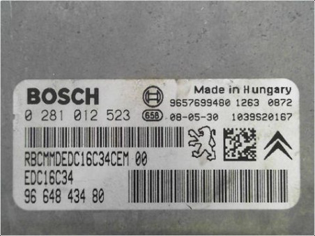 CALCULATEUR MOTEUR PEUGEOT 207 2008