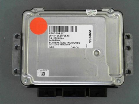 CALCULATEUR MOTEUR PEUGEOT 207 2008