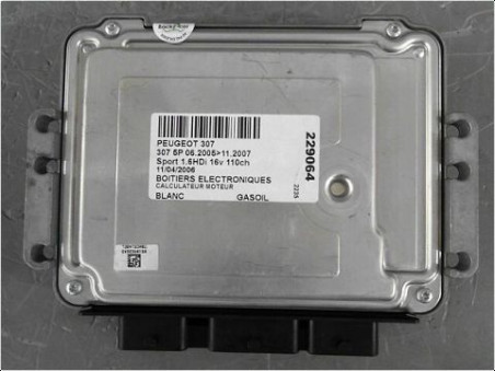 CALCULATEUR MOTEUR PEUGEOT 307 2006