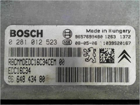 CALCULATEUR MOTEUR PEUGEOT 207 2008