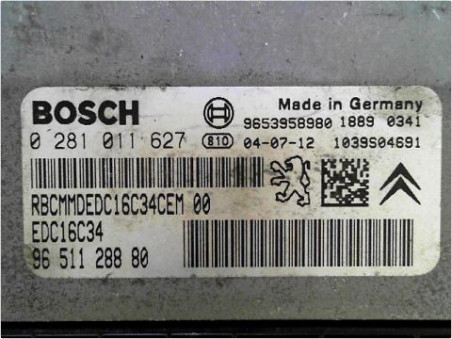 CALCULATEUR MOTEUR PEUGEOT 307 2004