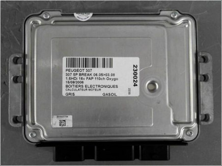 CALCULATEUR MOTEUR PEUGEOT 307 2006