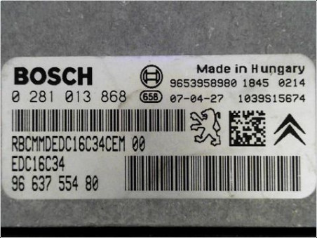 CALCULATEUR MOTEUR PEUGEOT 207 2007