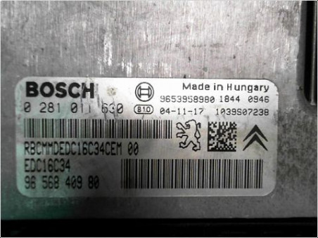 CALCULATEUR MOTEUR CITROEN C4 2005
