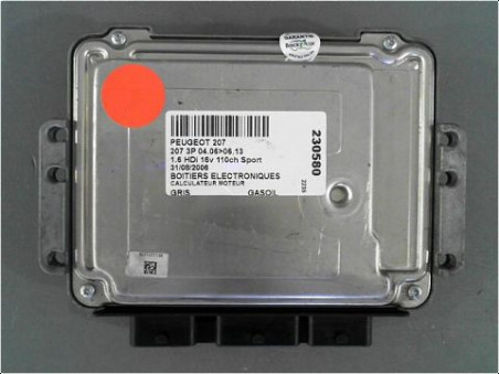CALCULATEUR MOTEUR PEUGEOT 207 2006