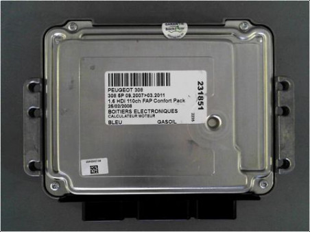 CALCULATEUR MOTEUR PEUGEOT 308 2008