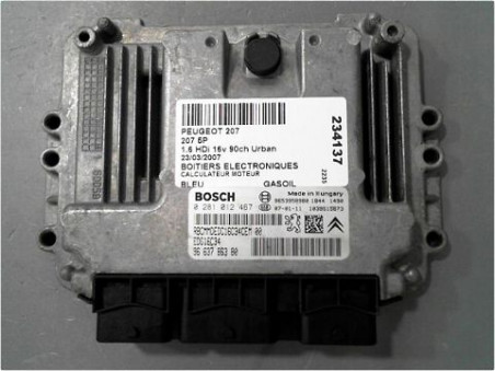 CALCULATEUR MOTEUR PEUGEOT 207 2007