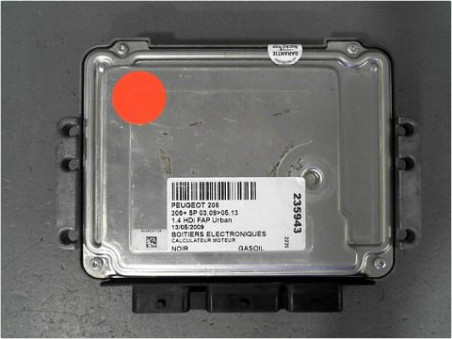 CALCULATEUR MOTEUR PEUGEOT 206 2009