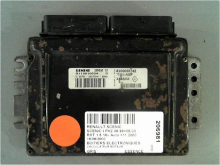 CALCULATEUR MOTEUR RENAULT SCENIC 2000