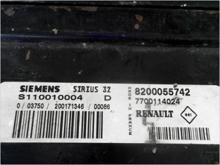 CALCULATEUR MOTEUR RENAULT SCENIC 2000