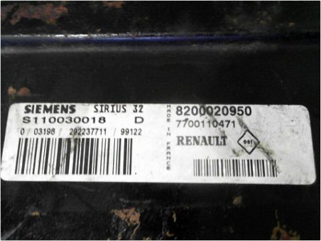 CALCULATEUR MOTEUR RENAULT MEGANE 1999