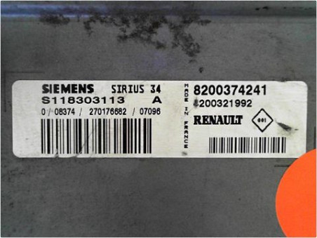 CALCULATEUR MOTEUR RENAULT TWINGO 2007