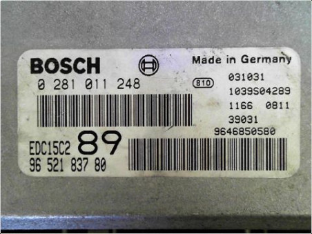 CALCULATEUR MOTEUR PEUGEOT 307 2004