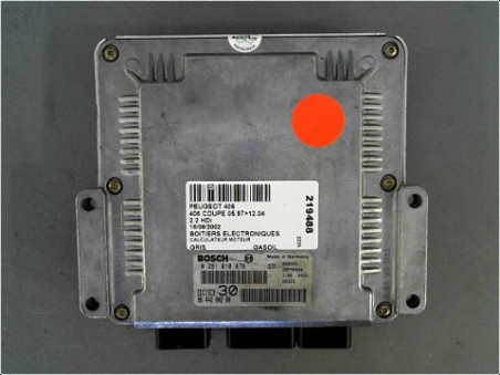 CALCULATEUR MOTEUR PEUGEOT 406 2002