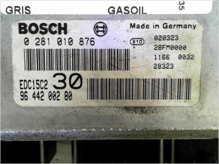CALCULATEUR MOTEUR PEUGEOT 406 2002