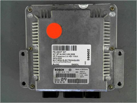 CALCULATEUR MOTEUR PEUGEOT 307 2002