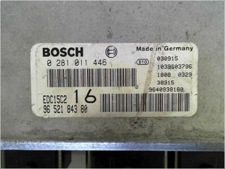 CALCULATEUR MOTEUR PEUGEOT 406 2003
