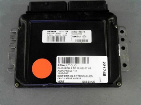 CALCULATEUR MOTEUR RENAULT CLIO 2001