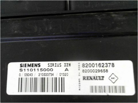 CALCULATEUR MOTEUR RENAULT CLIO 2001