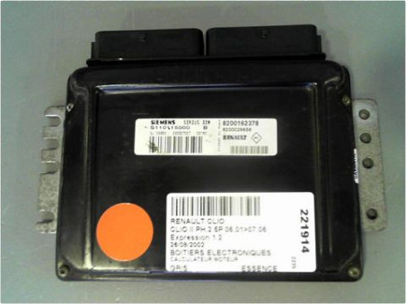 CALCULATEUR MOTEUR RENAULT CLIO 2002