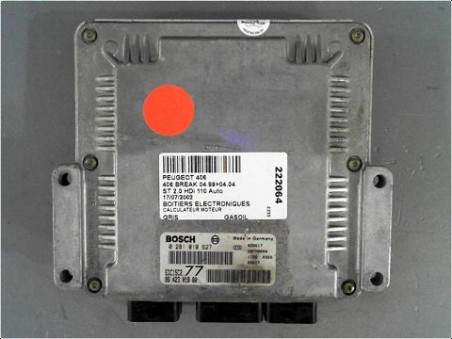 CALCULATEUR MOTEUR PEUGEOT 406 2002