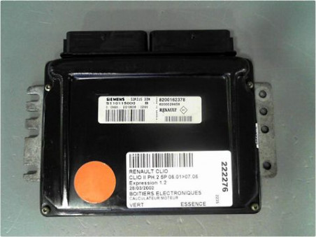 CALCULATEUR MOTEUR RENAULT CLIO 2002