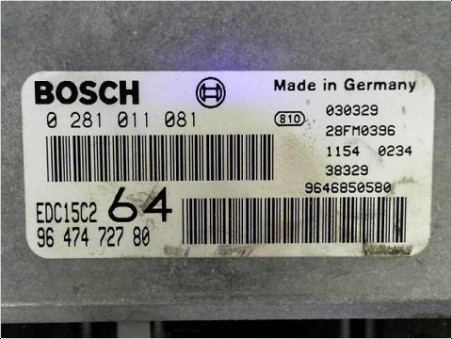 CALCULATEUR MOTEUR PEUGEOT 307 2003