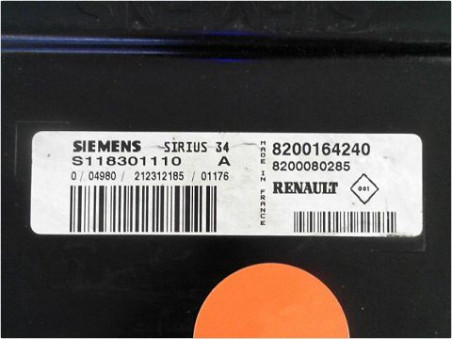 CALCULATEUR MOTEUR RENAULT CLIO 2001