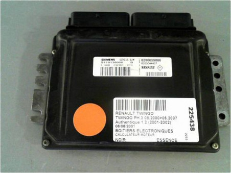 CALCULATEUR MOTEUR RENAULT TWINGO 2001