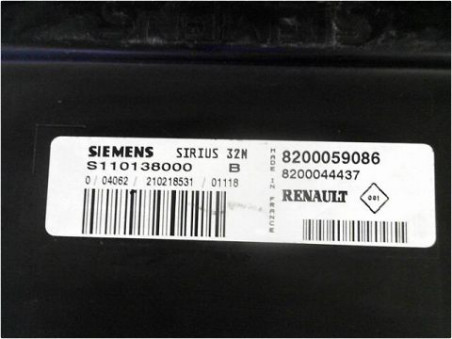 CALCULATEUR MOTEUR RENAULT TWINGO 2001