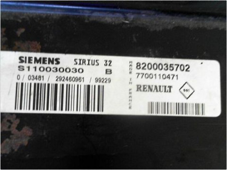 CALCULATEUR MOTEUR RENAULT SCENIC 1999