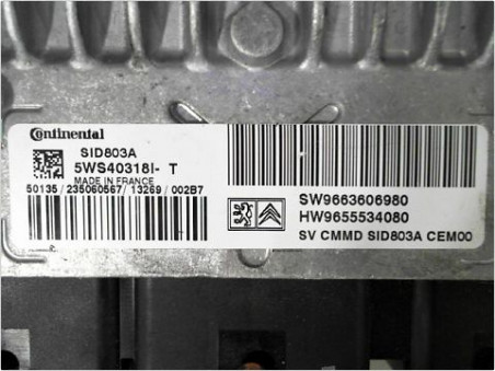 CALCULATEUR MOTEUR CITROEN C5 2005