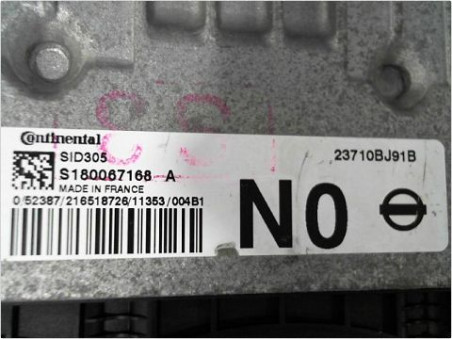 CALCULATEUR MOTEUR NISSAN JUKE 2012