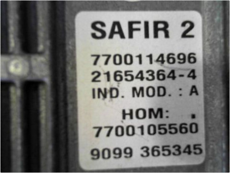 CALCULATEUR MOTEUR RENAULT TWINGO 1999