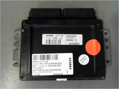 CALCULATEUR MOTEUR RENAULT CLIO 2001